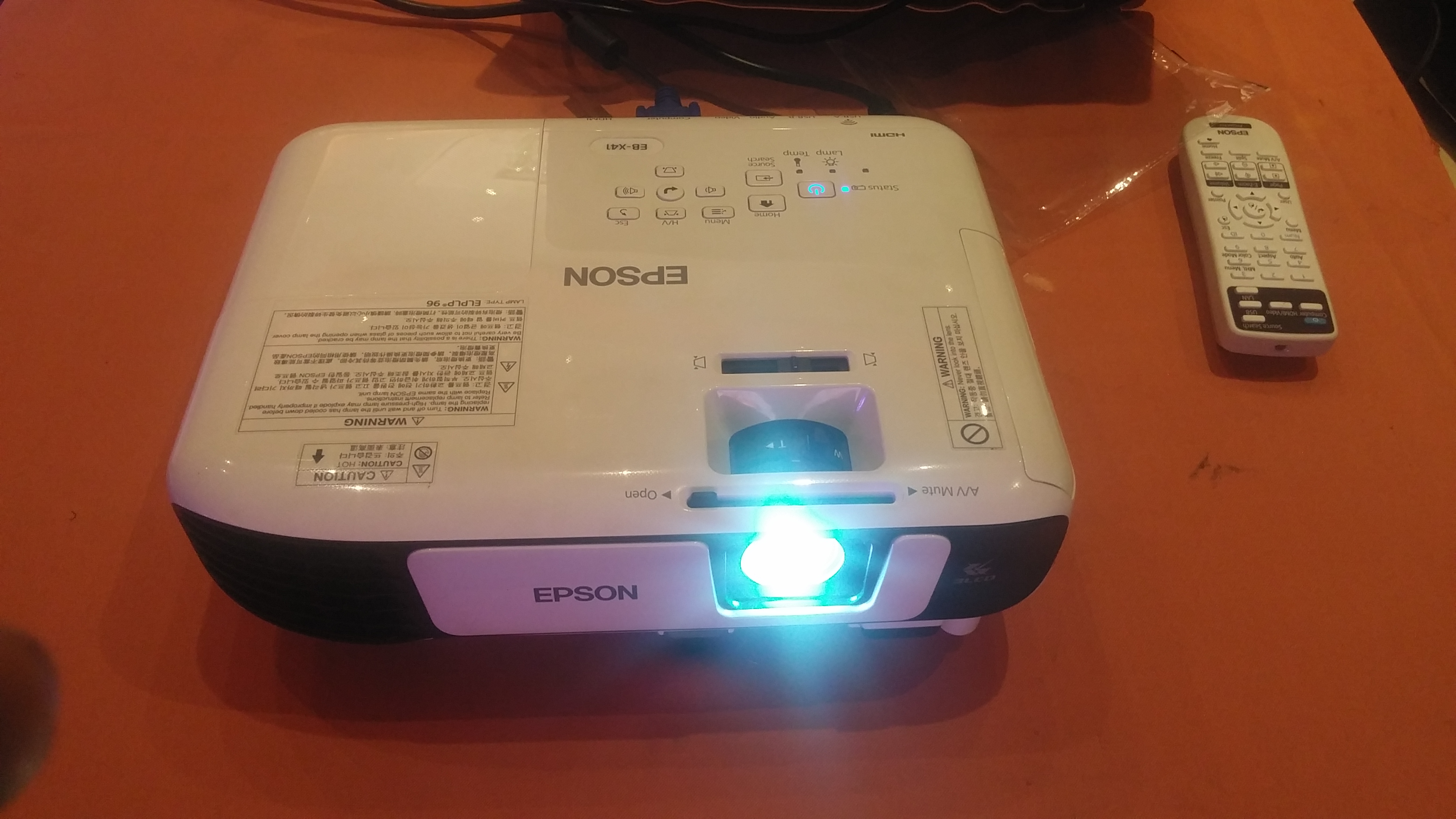 Epson EB-X41 Projector 3600 Lumens XGA in action 2