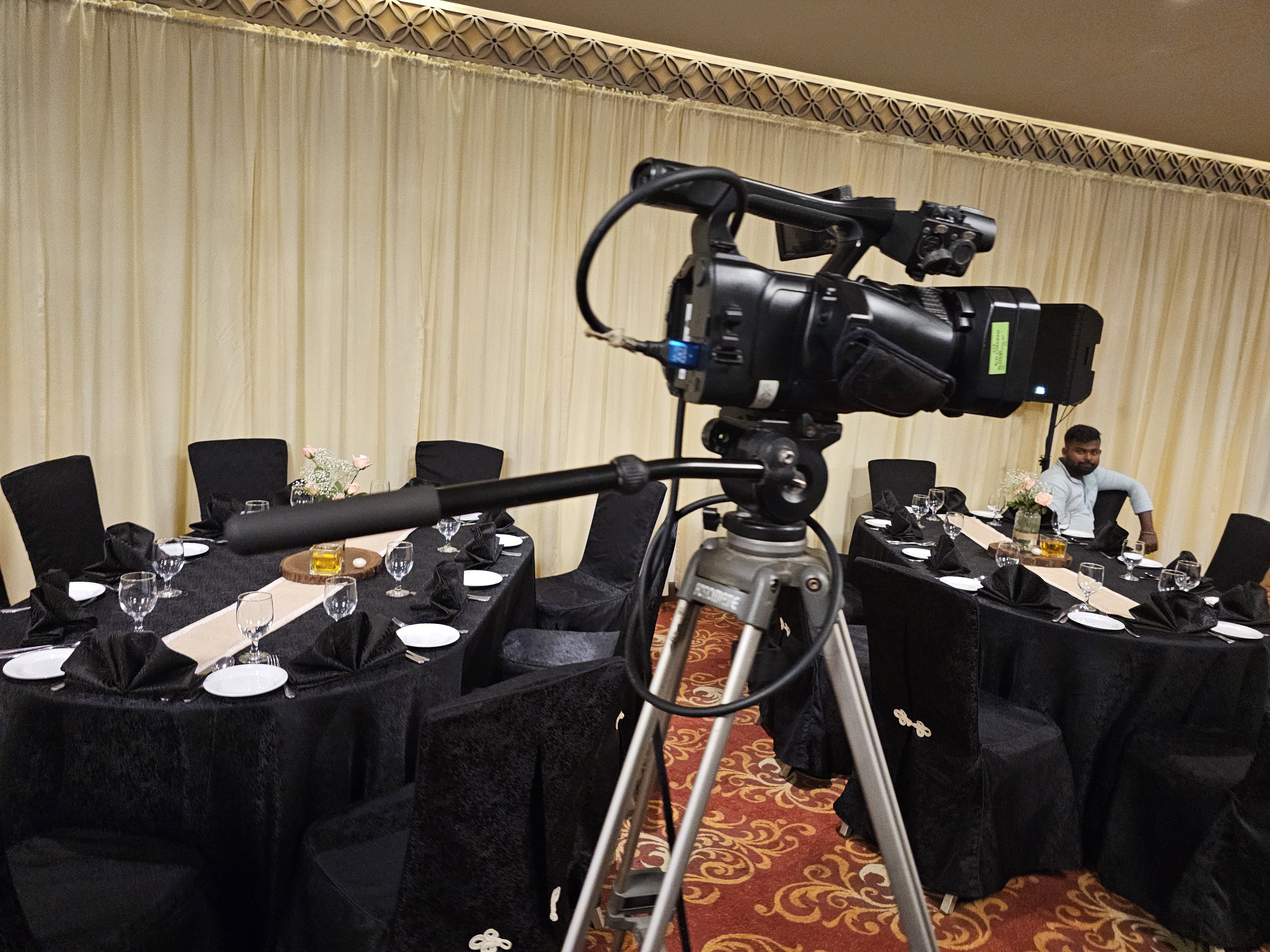 Sony HXR-NX100 Camcorder Camera in action 1
