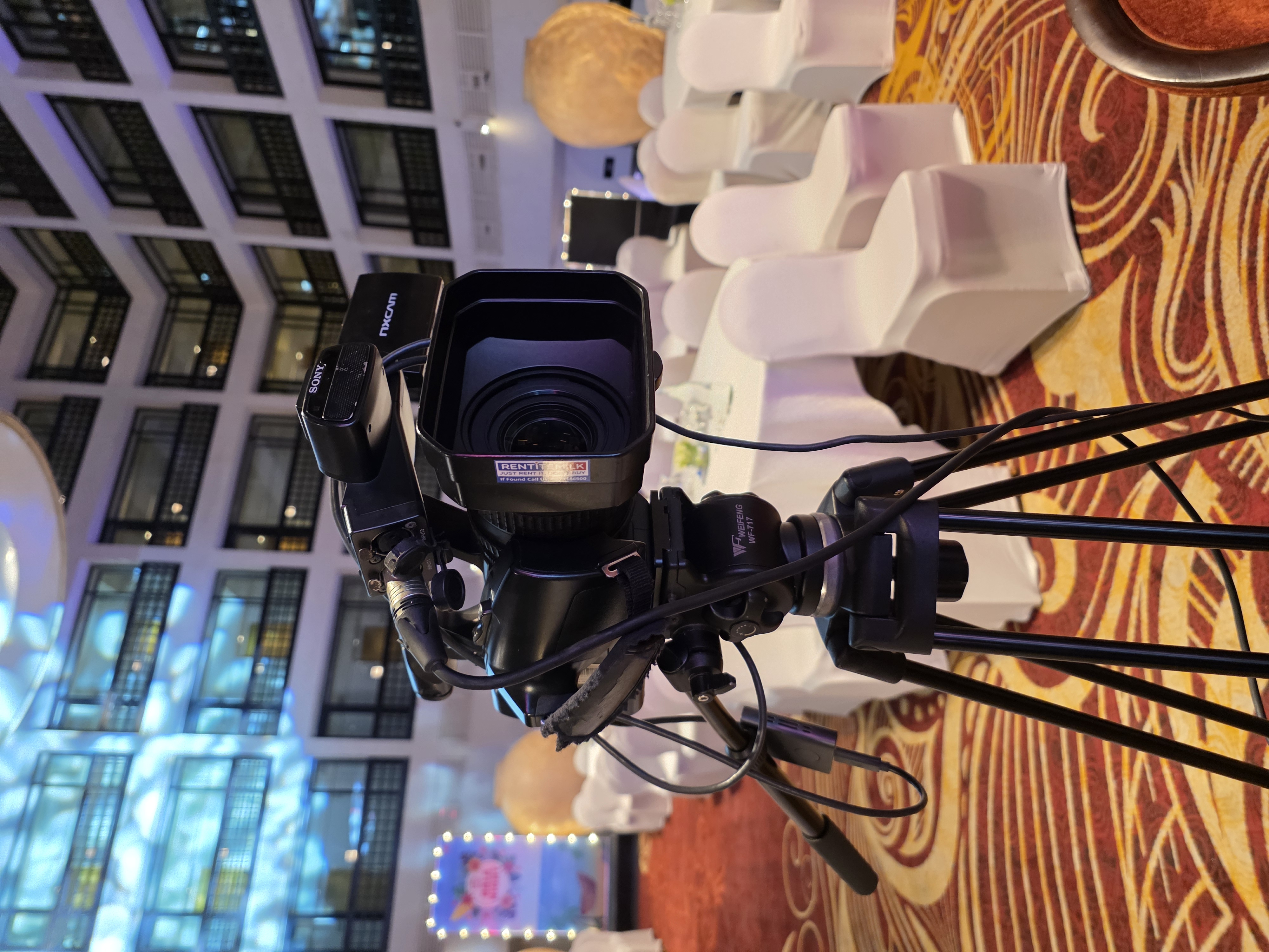 Sony HXR-NX100 Camcorder Camera in action 4