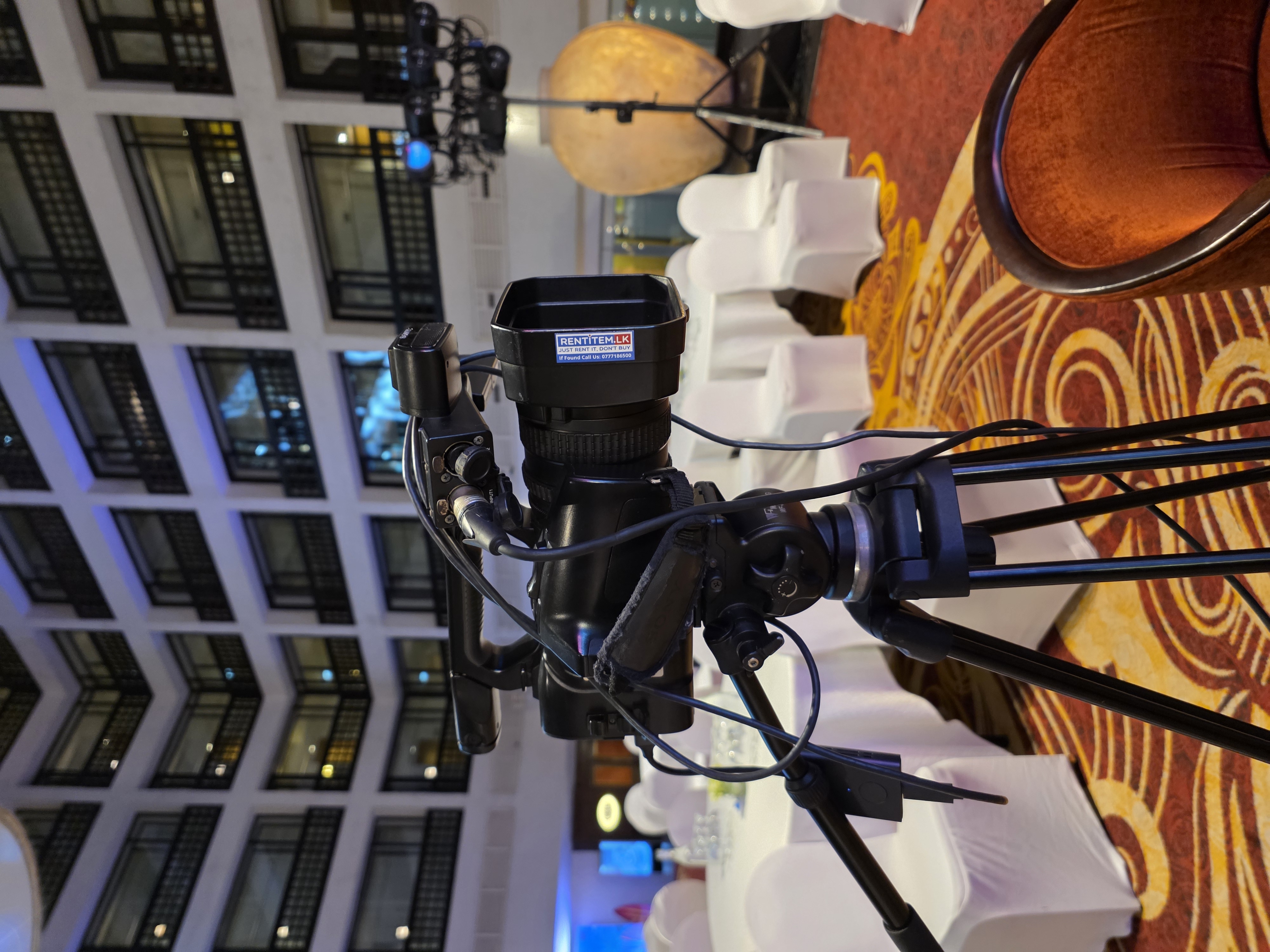 Sony HXR-NX100 Camcorder Camera in action 5