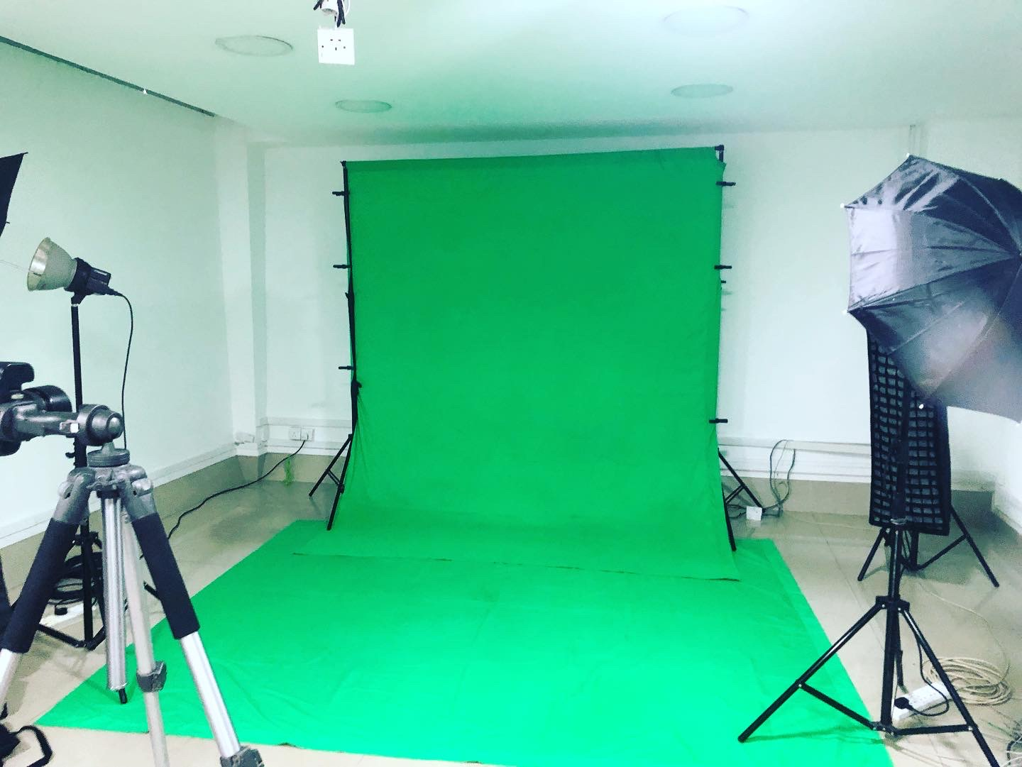 Background System 10x8 Feet Setup in action 4