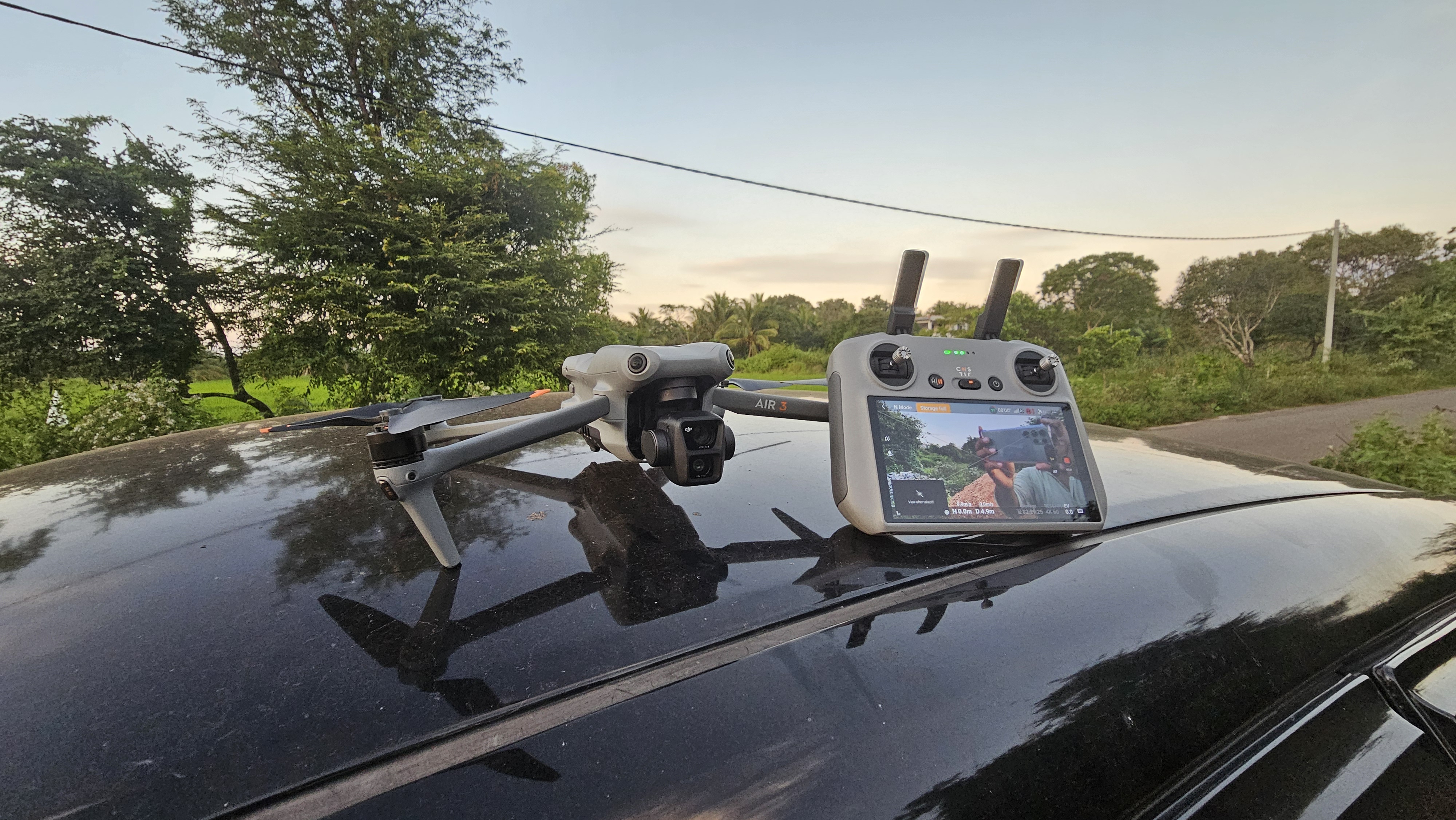 DJI Air 3S 4K 120fps Drone in action 1