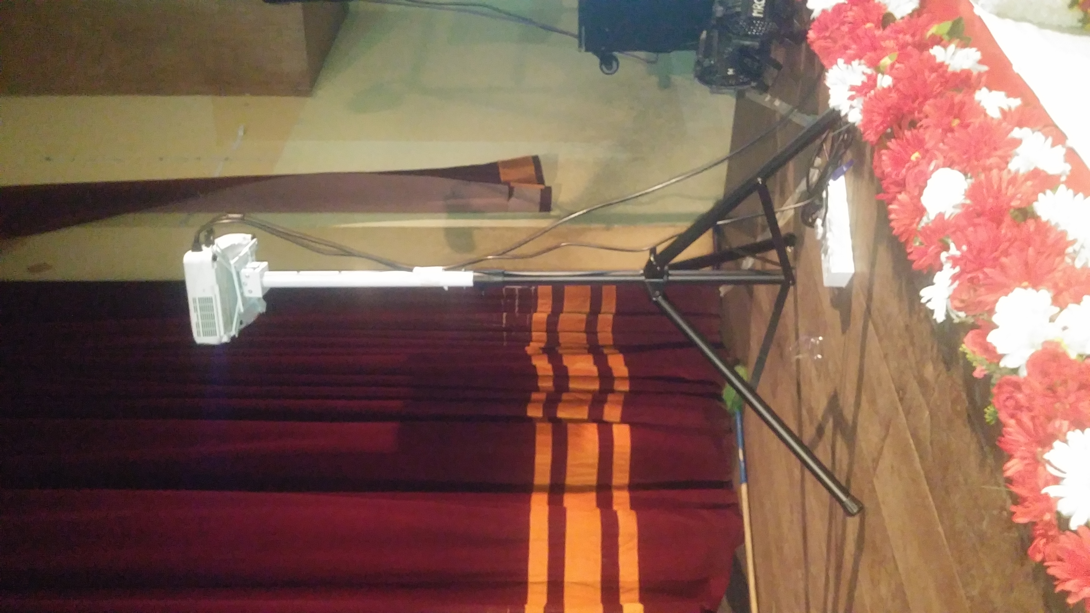 Generic Projector Stand in action 2