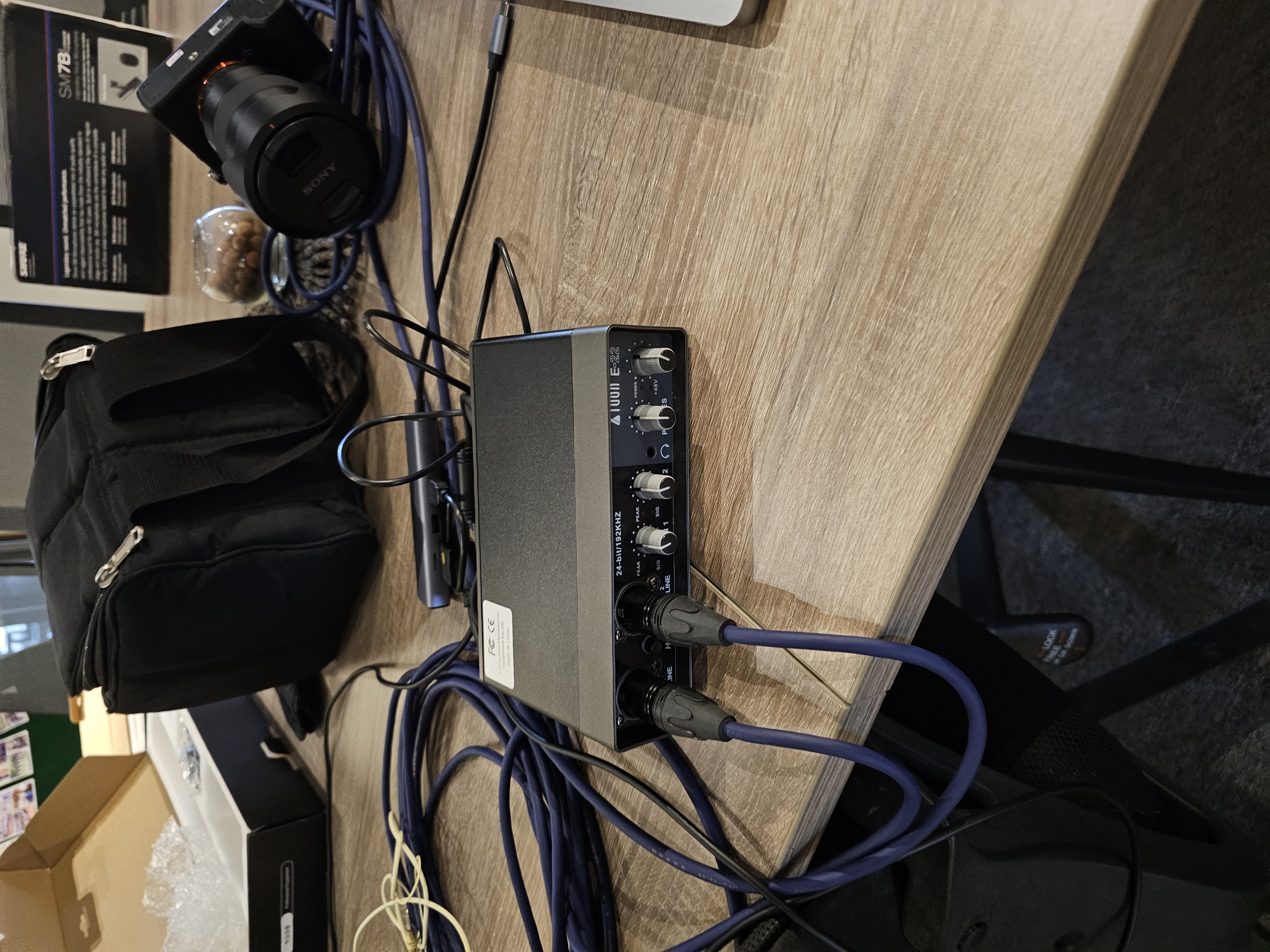 XTUGA E22 2 Channel Audio Interface in action 1