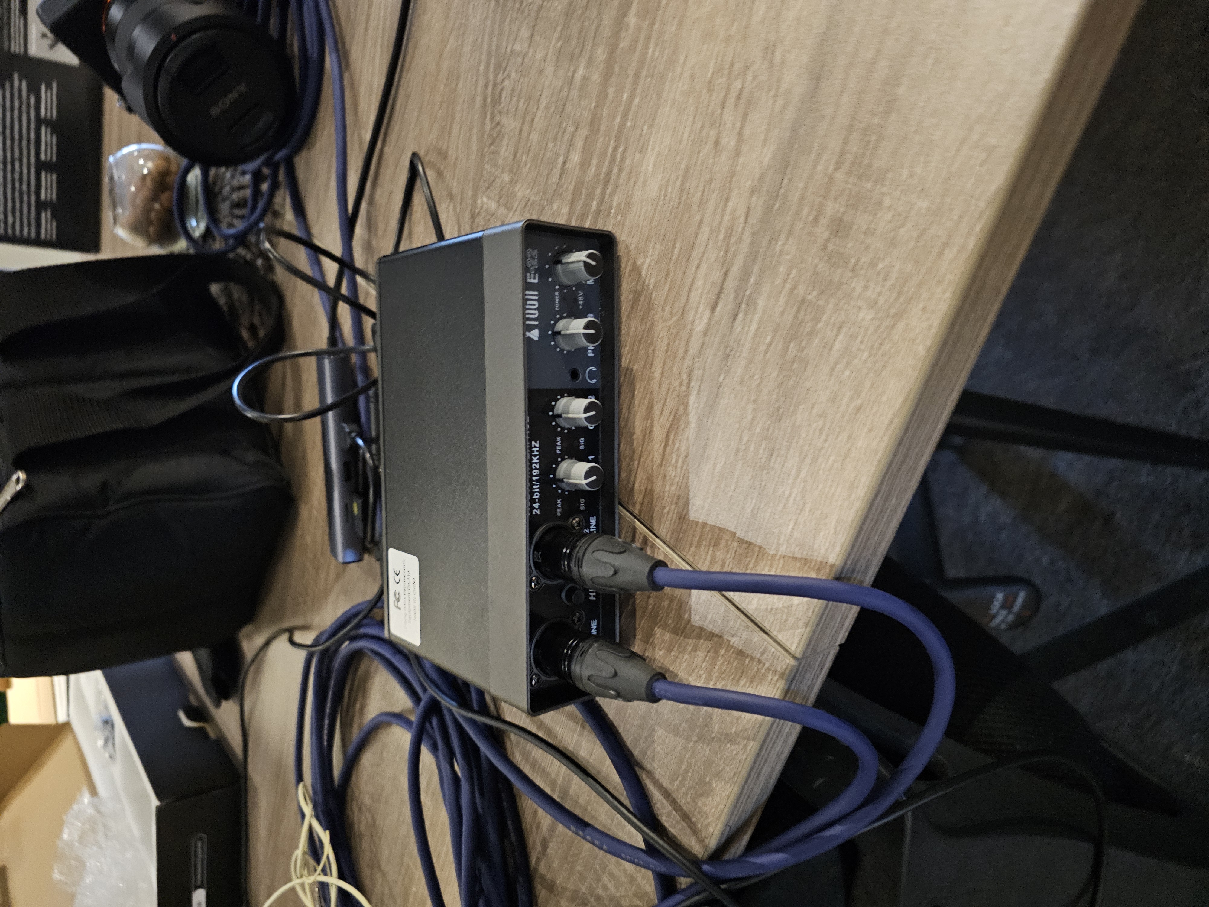 XTUGA E22 2 Channel Audio Interface in action 2