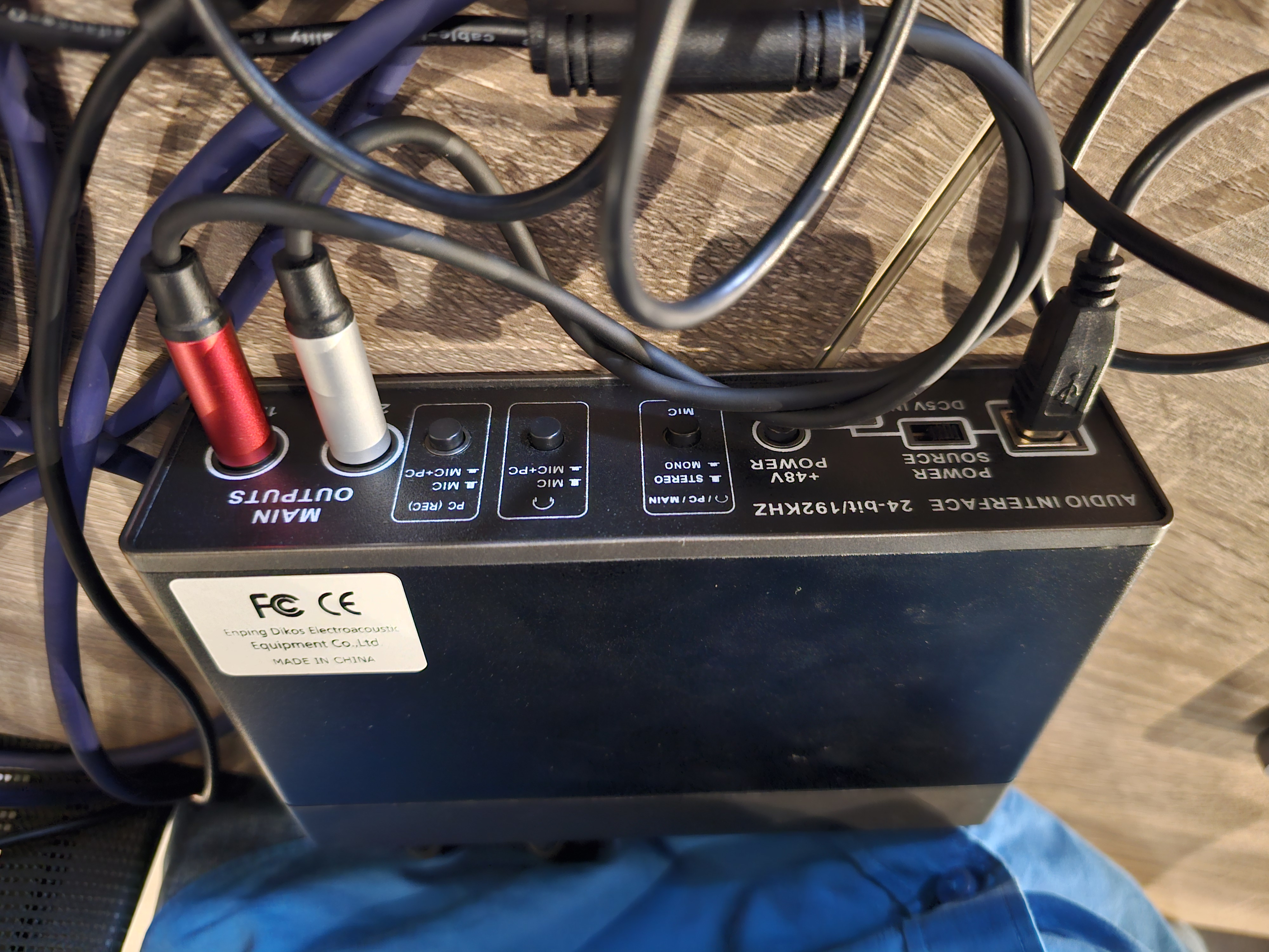 XTUGA E22 2 Channel Audio Interface in action 4