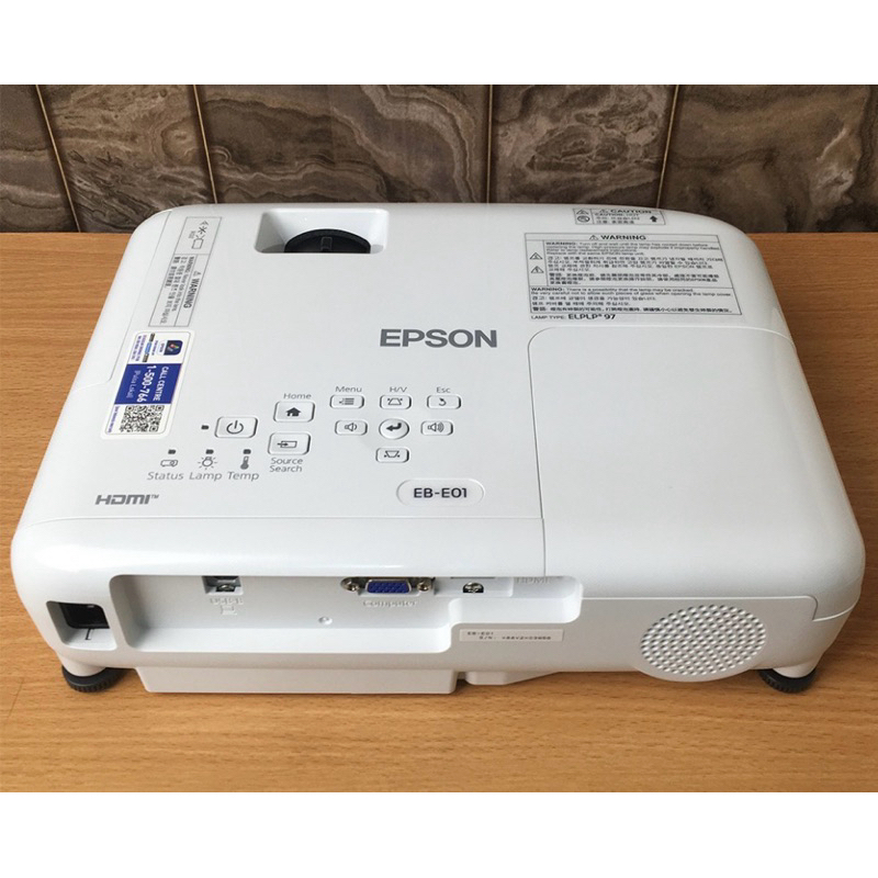 Epson EB-E01 XGA 3LCD Projector in action 2
