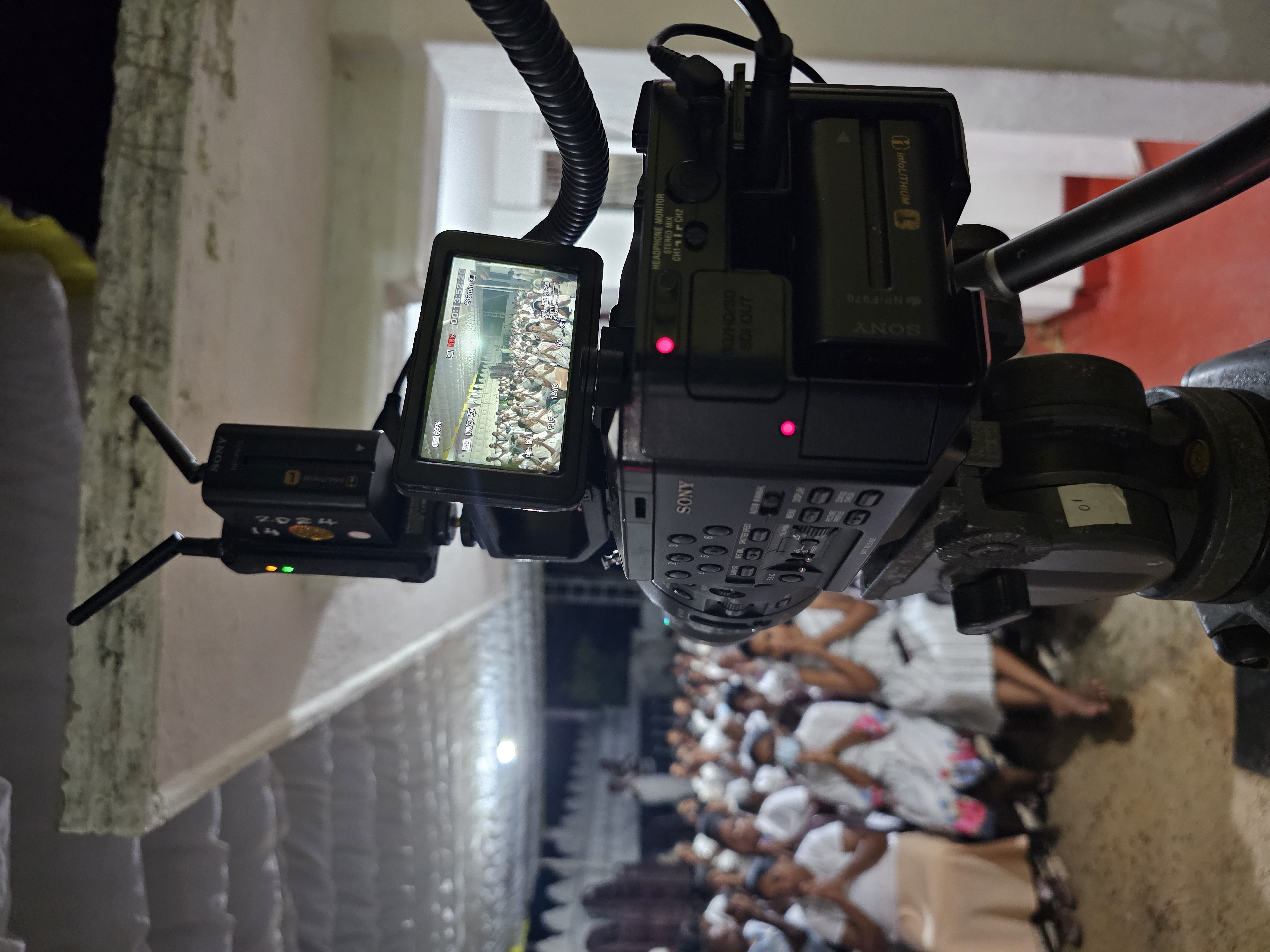 Sony NEX-FS700 Camcorder Camera in action 6