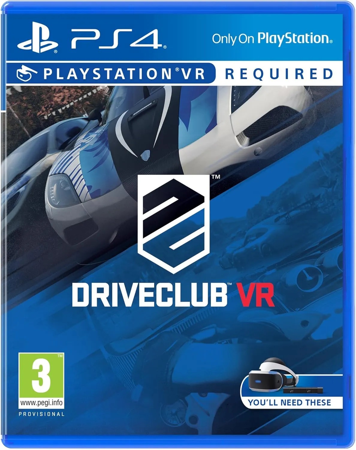 Rent Sony Interactive Entertainment Driveclub VR PS4 VR Racing Video Game Disc 19.25 GB in Sri Lanka from Rentitem.lk
