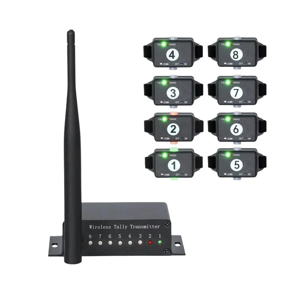 Rent PTZCam TALLY8 Wireless Tally Light System 8-light kit in Sri Lanka - Videography from Rentitem.lk