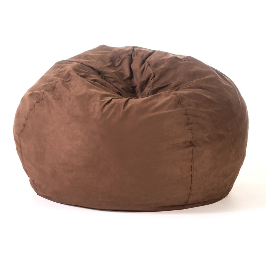 Rent Bean Bag Chair Medium Brown in Sri Lanka - Party & Event from Rentitem.lk