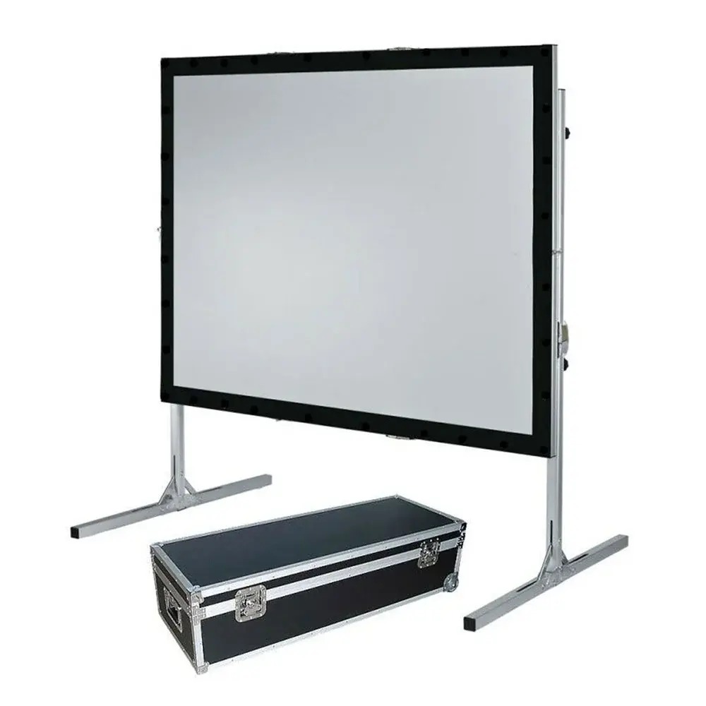 Rent Floor Standing 8 x 6 Ft 4:3 Projector Screen in Sri Lanka - Projectors from Rentitem.lk