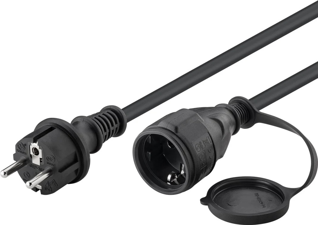 Rent Schuko Power Extension Cable (Male to Female) 3 Meter in Sri Lanka - Sounds from Rentitem.lk