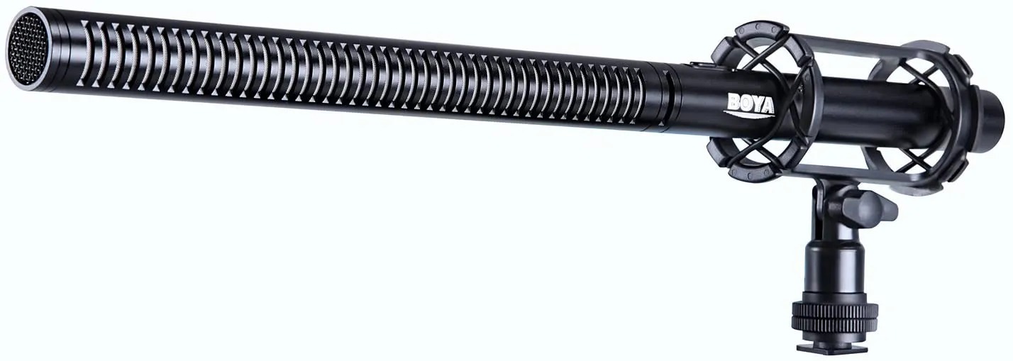 Rent BOYA BY-PVM1000L Shotgun Condenser Microphone in Sri Lanka - Sounds from Rentitem.lk