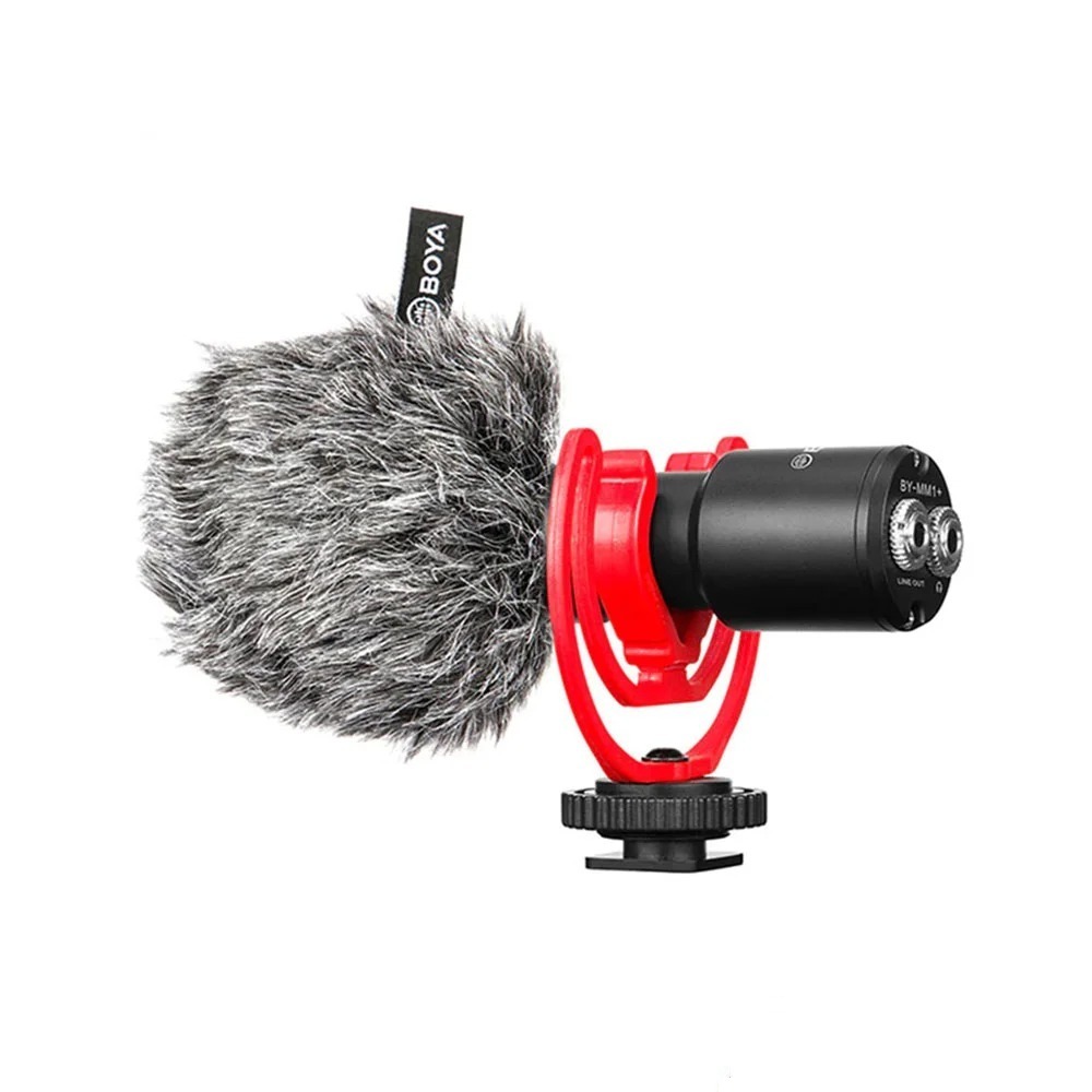 Rent BOYA BY-MM1+ Super-cardioid Shotgun Condenser Microphone in Sri Lanka - Sounds from Rentitem.lk