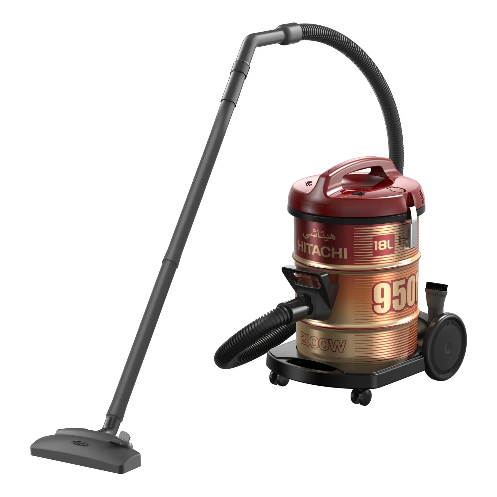 Rent Philips FC8293 Bagged Canister Vacuum Cleaner 3L Sporty Red in Sri Lanka - Industrial Tool from Rentitem.lk