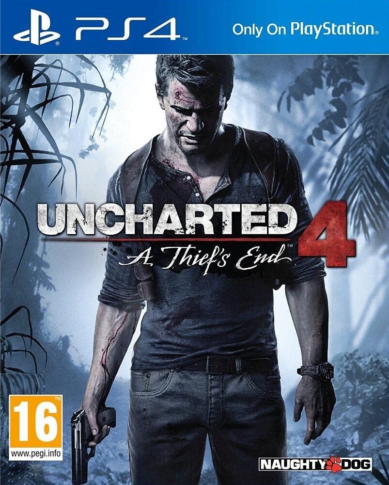 Rent Naughty Dog / Sony Interactive Entertainment Uncharted 4: A Thief's End PlayStation 4 Video Game (Action-Adventure) in Sri Lanka from Rentitem.lk