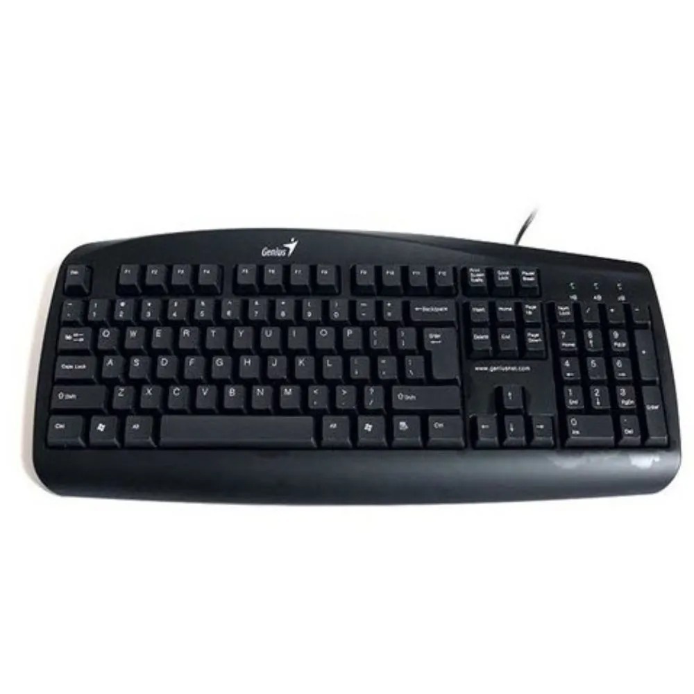 Rent Genius KB-118 II Full-size wired USB office keyboard in Sri Lanka - Party & Event from Rentitem.lk