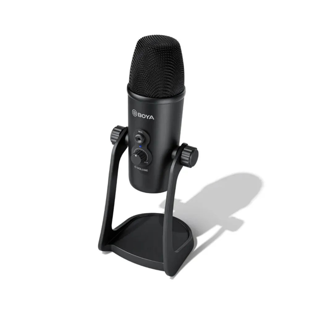 Rent BOYA BY-PM700 USB Condenser Microphone 14mm Triple-Capsule in Sri Lanka - Sounds from Rentitem.lk