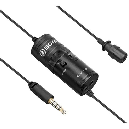Rent BOYA BY-M1 Pro Lavalier Microphone in Sri Lanka - Sounds from Rentitem.lk