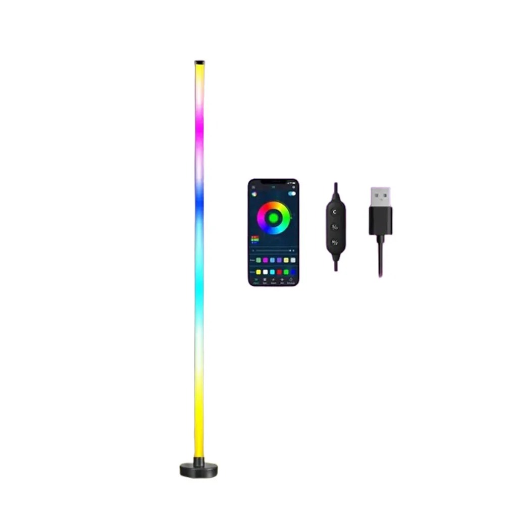 Rent Smart RGB LED Corner Floor Lamp in Sri Lanka - Videography from Rentitem.lk