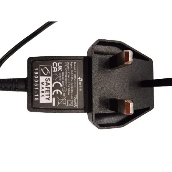 Rent TP-Link T120150-2D1 Power Adaptor 18W Black in Sri Lanka from Rentitem.lk