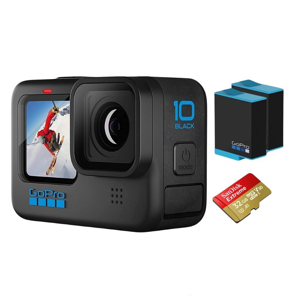 Rent GoPro Hero 10 Setup rental package in Sri Lanka - Videography from Rentitem.lk