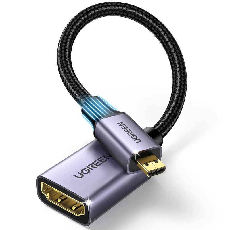 Rent UGREEN HDMI 2.0 Adapter 0.22 Meter 4K in Sri Lanka - Videography from Rentitem.lk