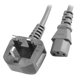 Rent UK to IEC C13 Power Cable 2 meter in Sri Lanka from Rentitem.lk