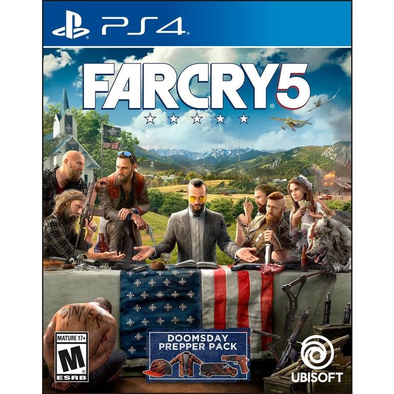 Rent Ubisoft Far Cry 5 PS4 Video Game (Disc) in Sri Lanka from Rentitem.lk
