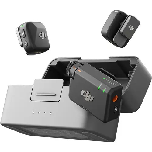 Rent DJI Mic Mini Wireless Dual Lavalier Microphone Wireless (with receiver) in Sri Lanka - Sounds from Rentitem.lk