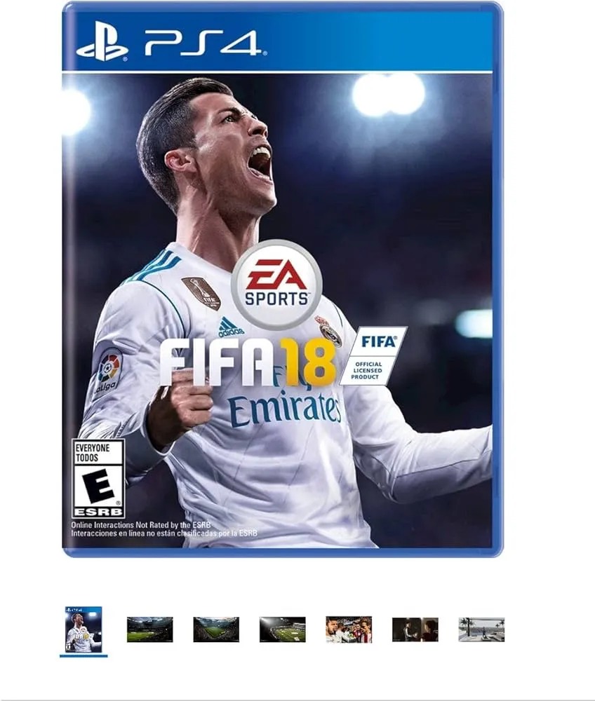 Rent EA Sports FIFA 18 PS4 Video Game (Football Simulation) in Sri Lanka from Rentitem.lk
