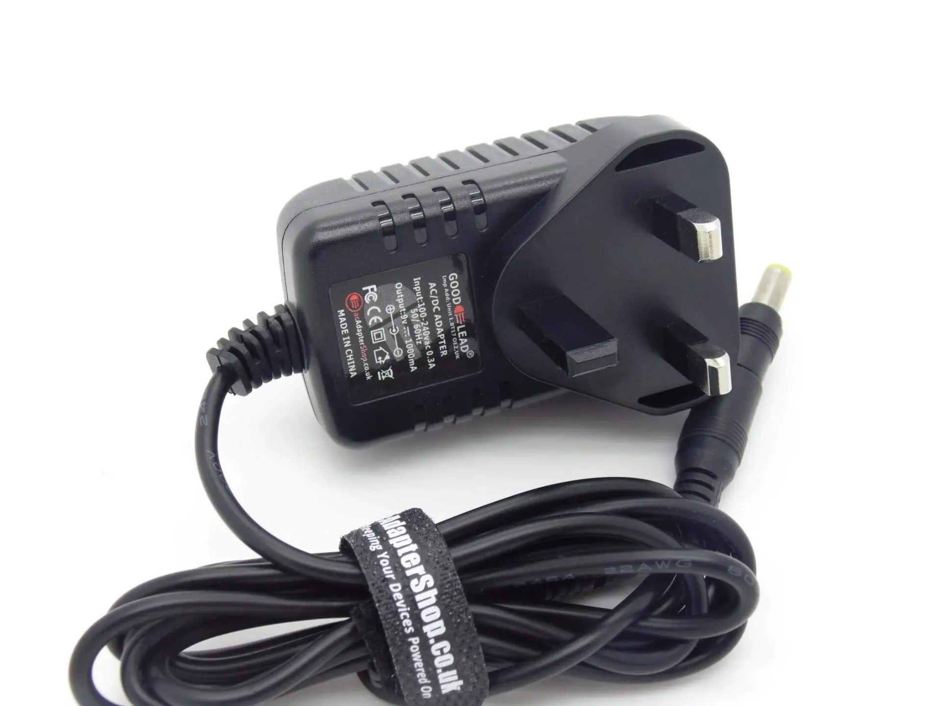 Rent AC/DC Power Adaptor (UK 3-pin plug-in PSU) 9V 1A / 9W in Sri Lanka from Rentitem.lk