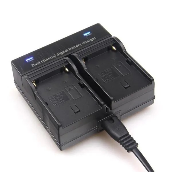 Rent 2 Bay NP-F970 Digital Camera Battery Charger - BC-Q2 in Sri Lanka - Battery from Rentitem.lk