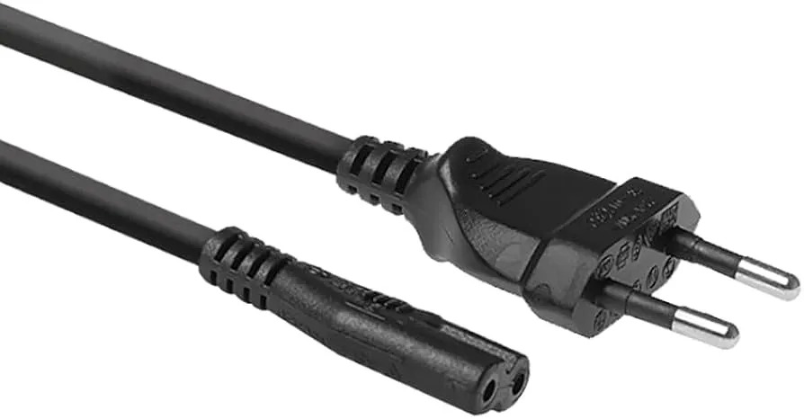 Rent Power Cable (Type A plug to IEC C7 Figure-8) 1.5 meter in Sri Lanka from Rentitem.lk
